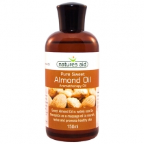 Natures Aid Pure Sweet Almond Oil Aromatherapy 150ml