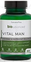 Natures Plus Bio Advanced Vital Man 60 Capsules
