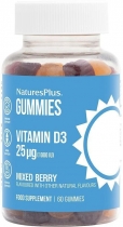 Natures Plus Gummies Vitamin D3 Mixed Berry 60 Gummies