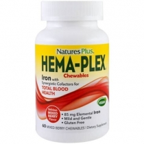 Natures Plus Hema-Plex Iron 30 Tablets