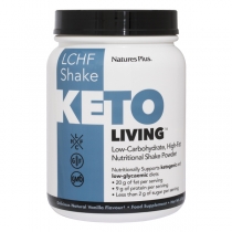 Natures Plus Keto Living LCHF Vanilla Flavour Shake 578g