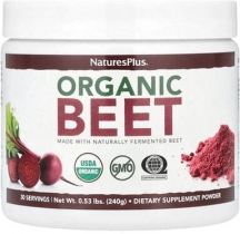 Natures Plus Organic Beet 240g