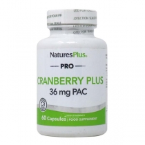 Natures Plus Pro Cranberry Plus 36mg PAC 60 Capsules