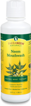 Theraneem Naturals Neem Mouthwash - Herbal Mint Therape