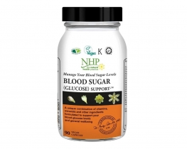NHP Blood Sugar (Glucose) Support 90 Vegan Capsules