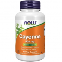 Now Cayenne 500mg 100 Veg Capsules