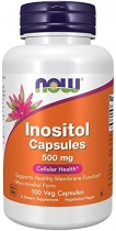 Now Inositol Capsules 500mg 100 Veg Capsules
