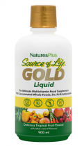 Nature's Plus Source of Life Gold Liquid - Tropical Fruit 887 ml