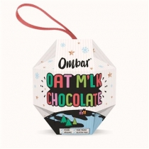 Ombar Oat M'lk Chocolate Christmas Bauble