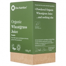 One Nutrition Organic Wheatgrass Juice Powder 100g