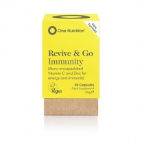 One Nutrition Revive & Go Immunity 30 Capsules