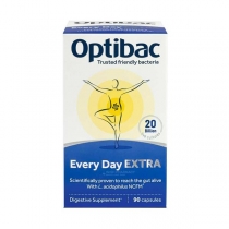 OptiBac Probiotics For Every Day Extra Strength 30 Caps