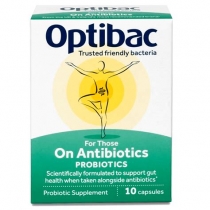 Optibac for those On Antibiotics 10 Capsules