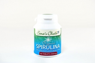 Organic Spirulina 100 Tablets