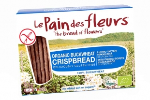 Le Pain des Fleurs Crispbreads Buckwheat No Added Sugars 125g