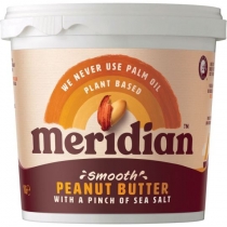 Meridian Smooth Peanut Butter With A Pinch Of Sea Salt 1kg