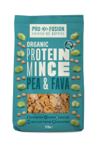 Pro Fusion Organic Protein Mince Pea & Fava 125g