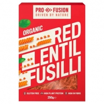 Pro Fusion Organic Red Lentil Fusilli 250g