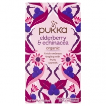 Pukka Organic Elderberry & Echinacea Tea 20 Sachets