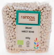 Rainbow Organic Haricot Beans 500g