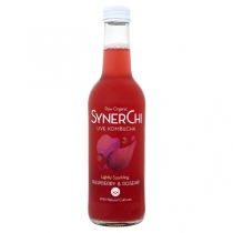 Raw Organic Synerchi Live Kombucha Raspberry & Rosehip 330ml