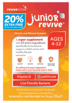 Revive Active Junior Revive 20% Extra Free (24 Stick Sachets) 36g