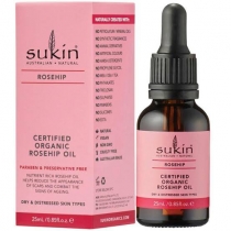 Sukin Certified Organic Rosehip Oil 25ml