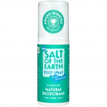 Salt Of The Earth Foot Spray Natural Deodorant For Your Feet 100ml