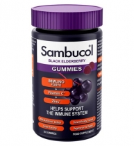 Sambucol Black Elderberry Gummies - 30 Gummes