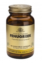 Solgar Fenugreek 100 Vegetable Capsules.