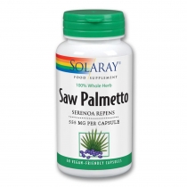 Solaray Saw Palmetto 60 Vegan Friendly Capsules 
