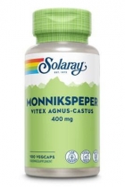 Solary Vitex Agnus-castus 400mg 100 Veg Caps