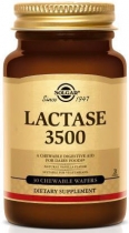 Solgar Lactase 3500 30 Chewable Wafers