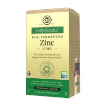 Solgar Koji Fermented Zinc 25mg 30 Vegetarian Capsules