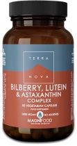 Terranova Bilberry, Lutein & Astaxanthin Complex 50 Vegetarian Capsules