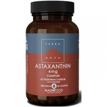 Terranova Astaxanthin 4mg 50 Vegetarian Capsules