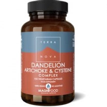 Terranova Dandelion Artichoke & Cysteine Complex 100 Vegetarian Capsules