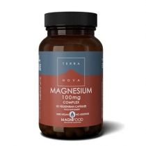 Terranova Magnesium 100mg 50 Vegetarian Capsules