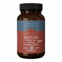 Terranova Matcha Green Tea 400mg 50 Vegetarian Capsules