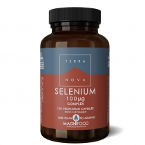 Terranova Selenium 100ug 100 Vegetarian Capsules