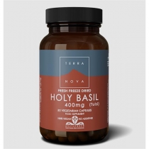 Terranova Vitamin Holy Basil 400mg 50 Vegetarian Capsules