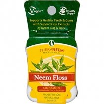 Theraneem Naturals Neem Floss Cinnamon 50 yards