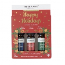 Tisserand Happy Holidays Diffuser Oil Blends 3x9ml