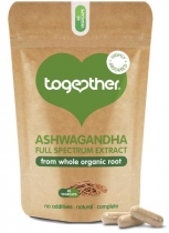 Together Ashwagandha Full Spectrum Extract from whole organic root (30 Vegecaps) 