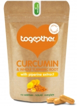 Together WholeHerbs Curcumin & Whole Turmeric Root with Piperine extract