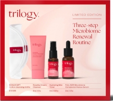 Trilogy Limited Edition Three-Step Microbiome Renewal Routine