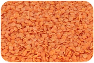 True Organic Red Lentils 500g