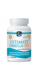 Nordic Naturals Ultimate Omega-D3 60 Softgels