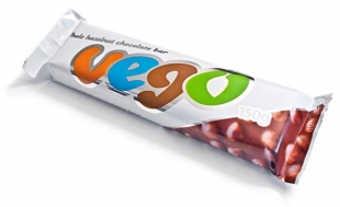 Vego Whole Hazelnut Chocolate Bar 150g