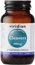 Viridian Cleavers 400mg 30 Veg Caps 